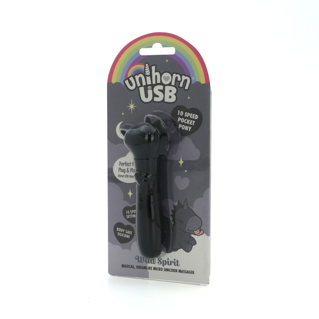 Вібратор-єдиноріжка Unihorn USB Bullet - Wild Spirit
