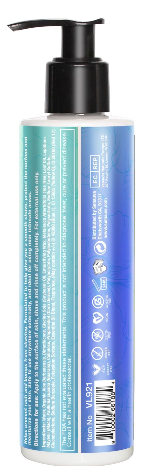 Крем для гоління Sensuva ELXYR Shaving Cream - Sweet Temptations