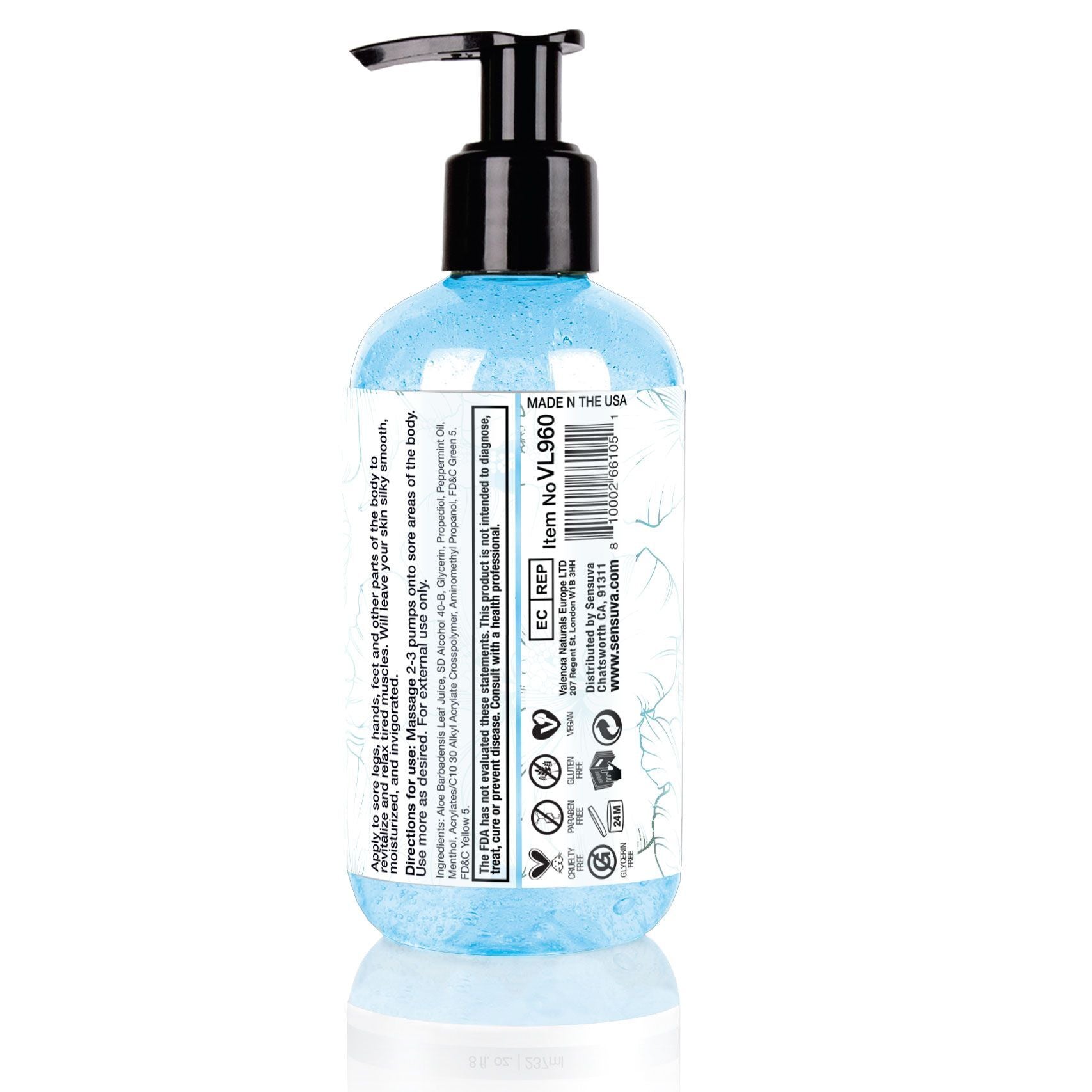 Гель для тіла Sensuva Body Gel - Peppermint
