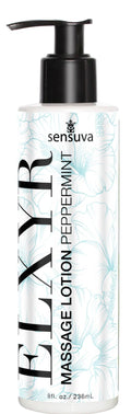 Лосьйон для масажу ніг та ступень Sensuva ELXYR Massage Lotion Peppermint