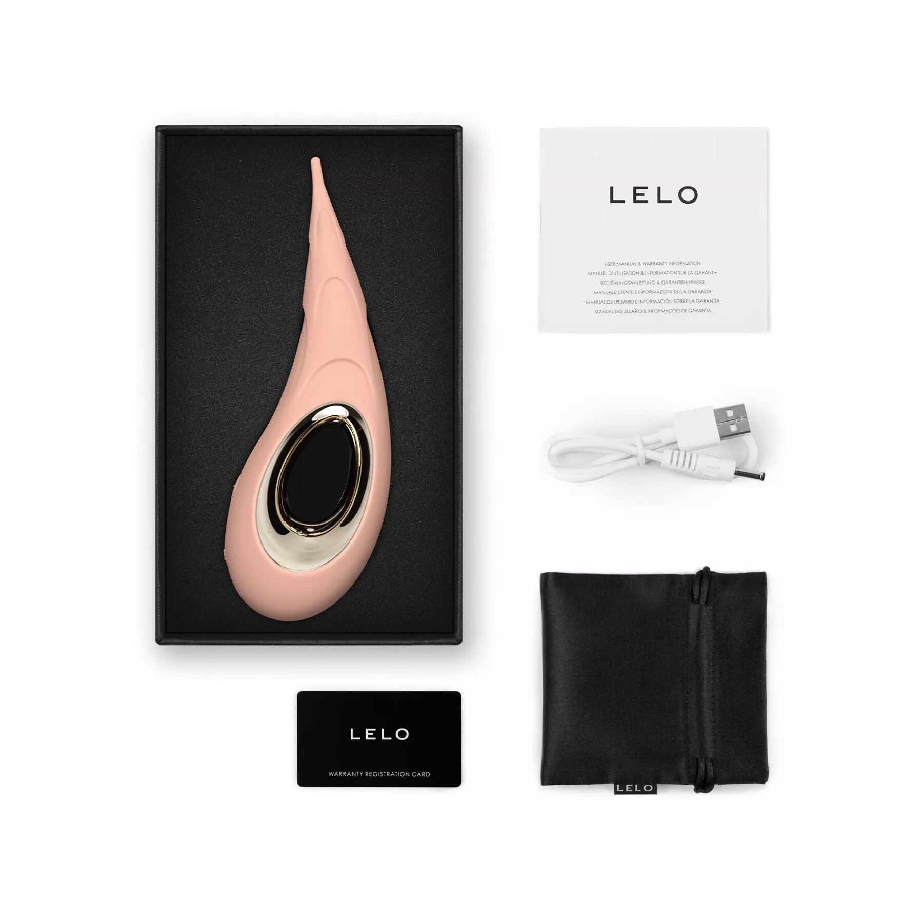 Кліторальний вібратор LELO DOT Cruise Peach Please