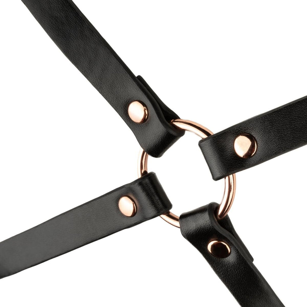 Портупея Rosy Gold Body Harness