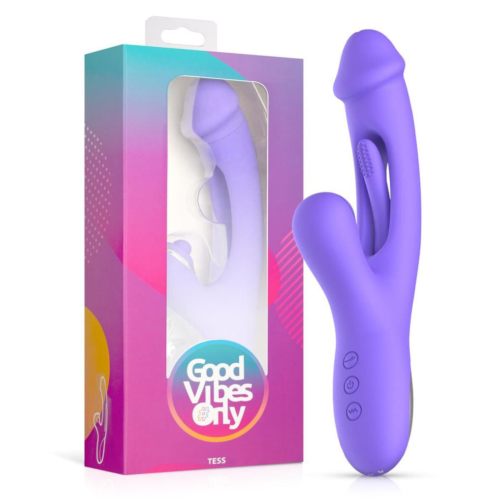 Вібратор-кролик Good Vibes Only Tess Rabbit Vibrator with G-Spot Stimulator