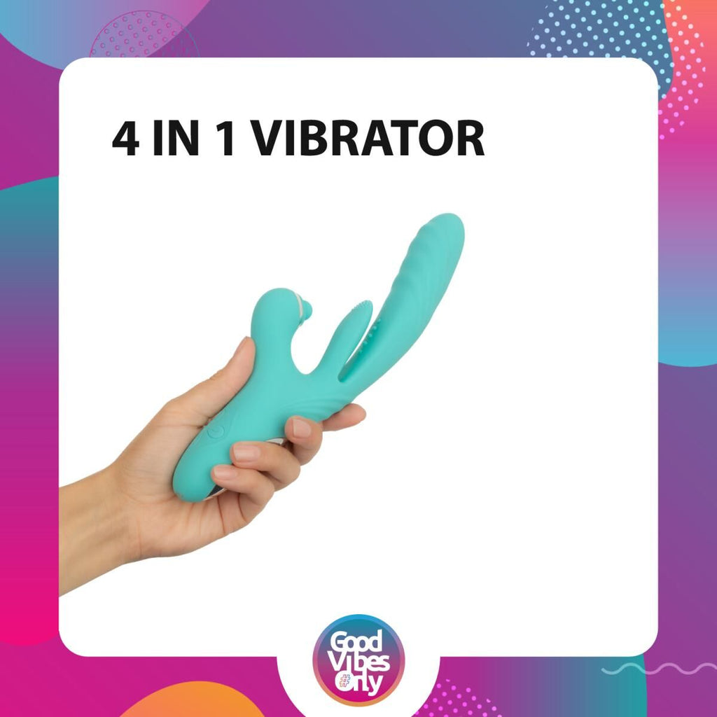 Вібратор-кролик Good Vibes Only Lisa Thrusting Rabbit Vibrator with G-Spot Stimulator