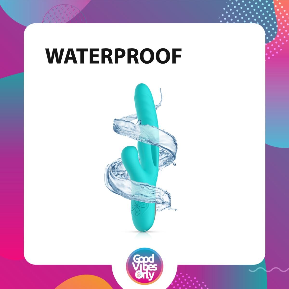 Вібратор-кролик Good Vibes Only Lisa Thrusting Rabbit Vibrator with G-Spot Stimulator