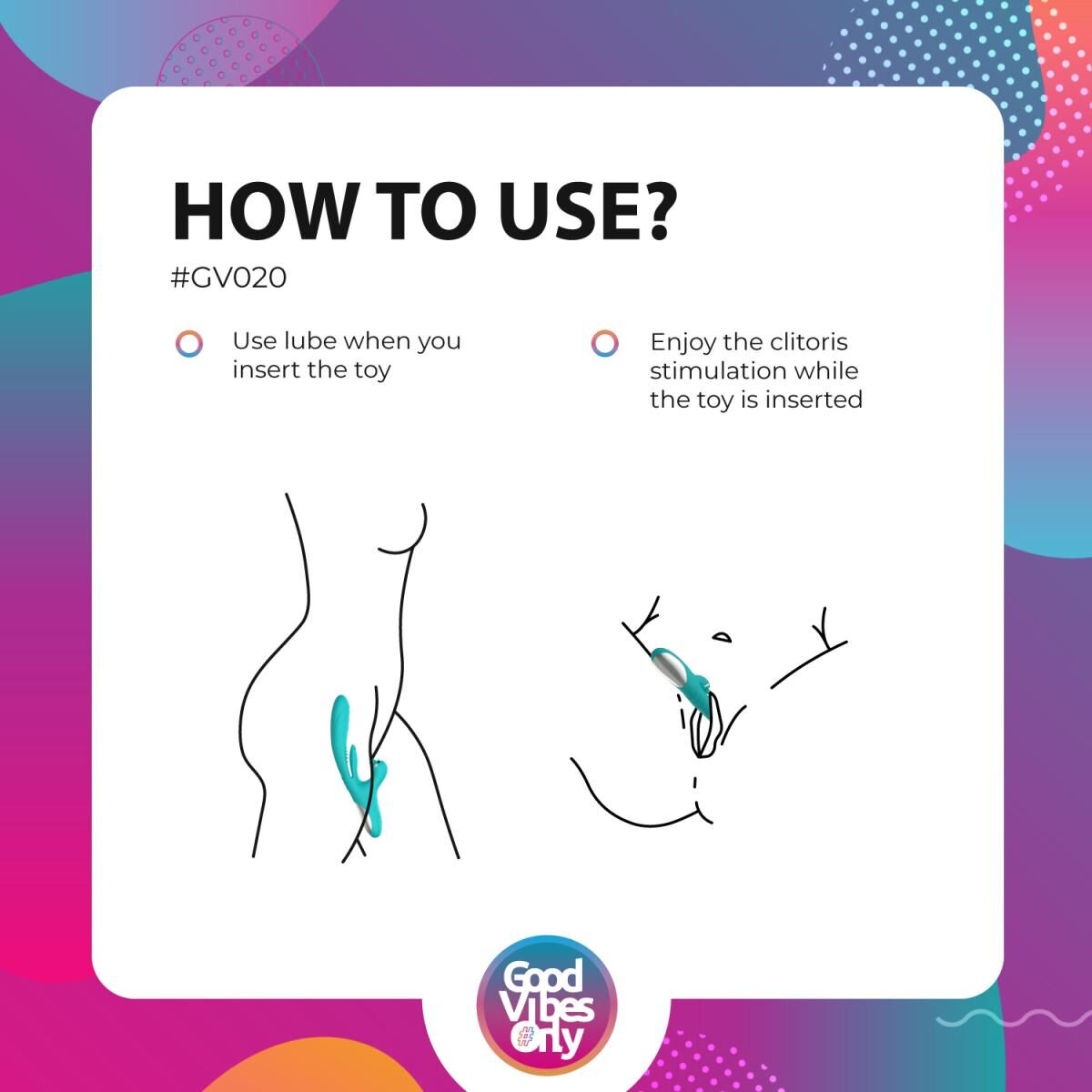 Вібратор-кролик Good Vibes Only Lisa Thrusting Rabbit Vibrator with G-Spot Stimulator