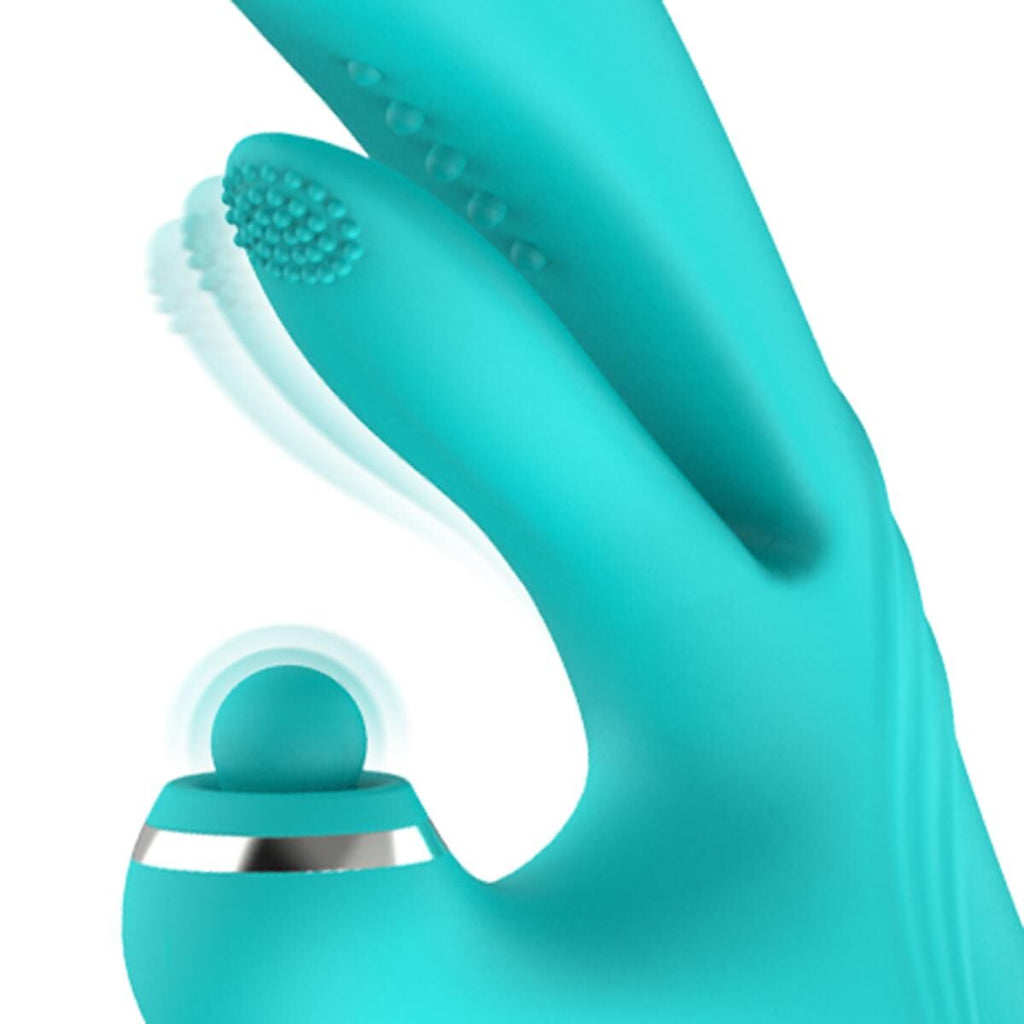 Вібратор-кролик Good Vibes Only Lisa Thrusting Rabbit Vibrator with G-Spot Stimulator