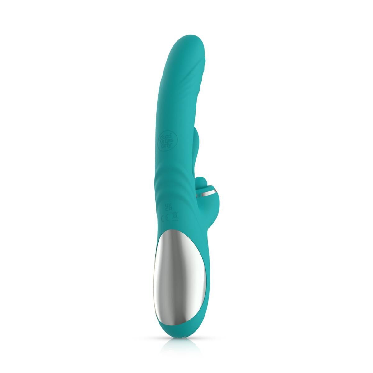 Вібратор-кролик Good Vibes Only Lisa Thrusting Rabbit Vibrator with G-Spot Stimulator