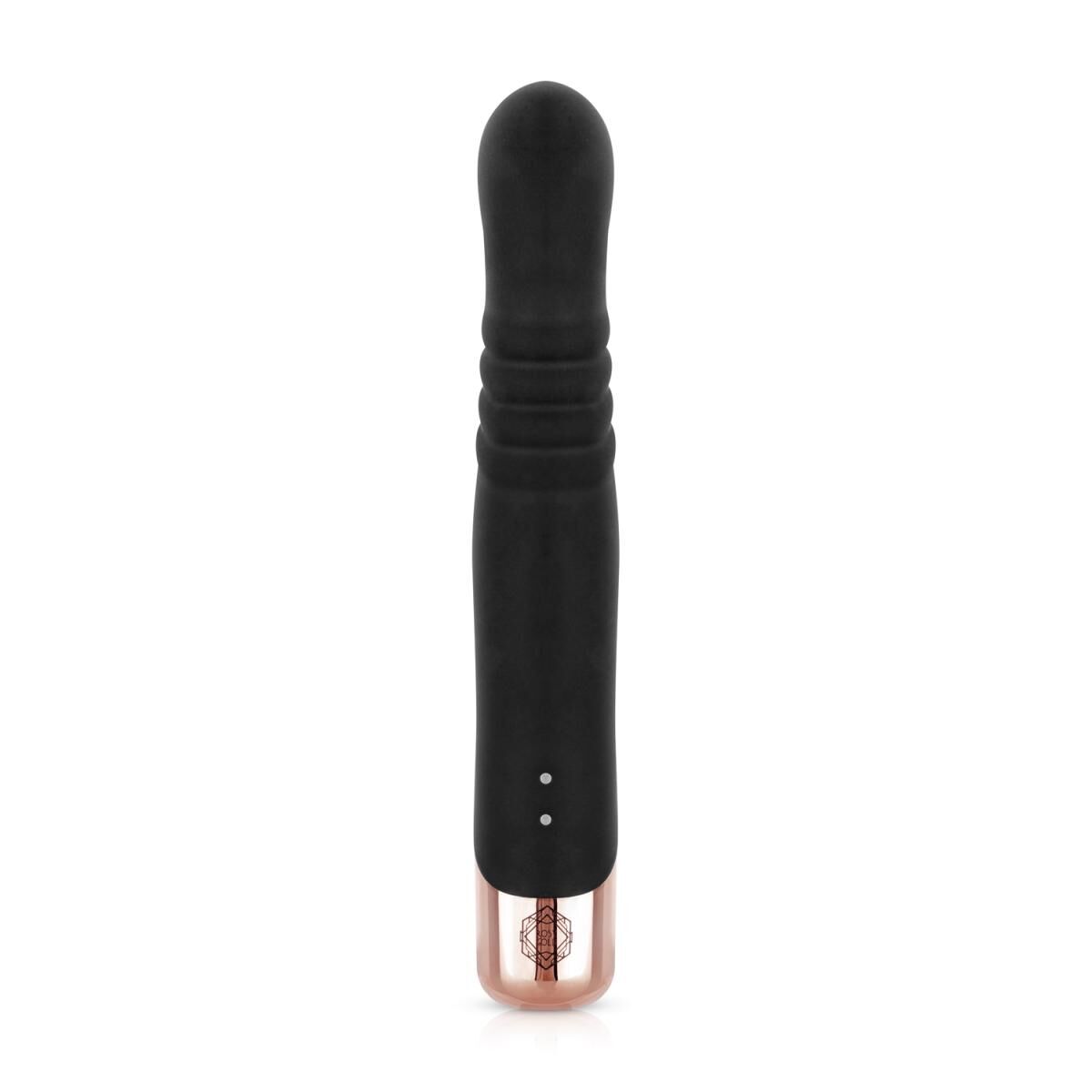 Вібратор-кролик Rosy Gold Rabbit Vibrator with thrusting function