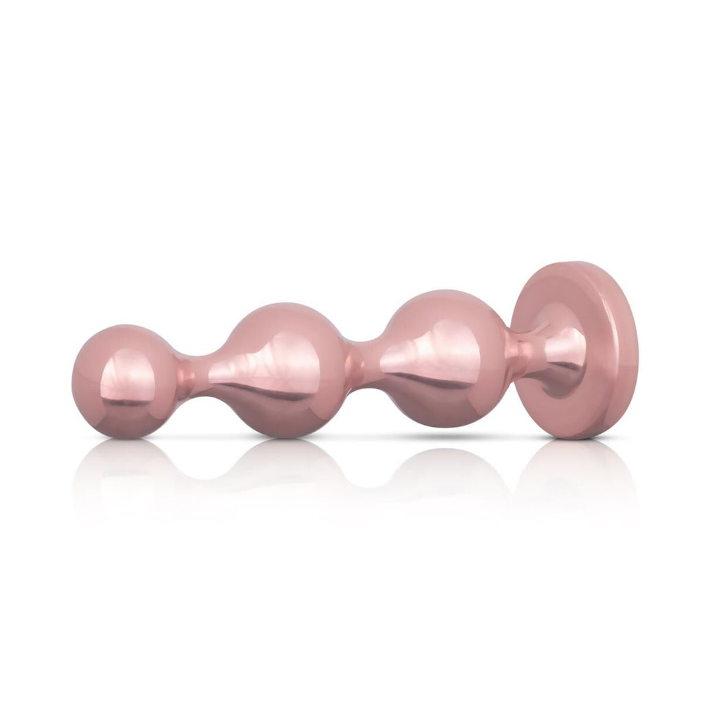 Набір анальних іграшок Rosy Gold Metal Butt Plug