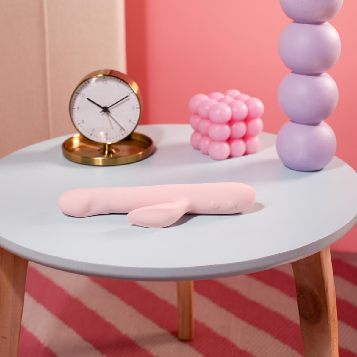 Вібратор-кролик Good Vibes Only SHAI Thrusting Vibrator Soft Silicone