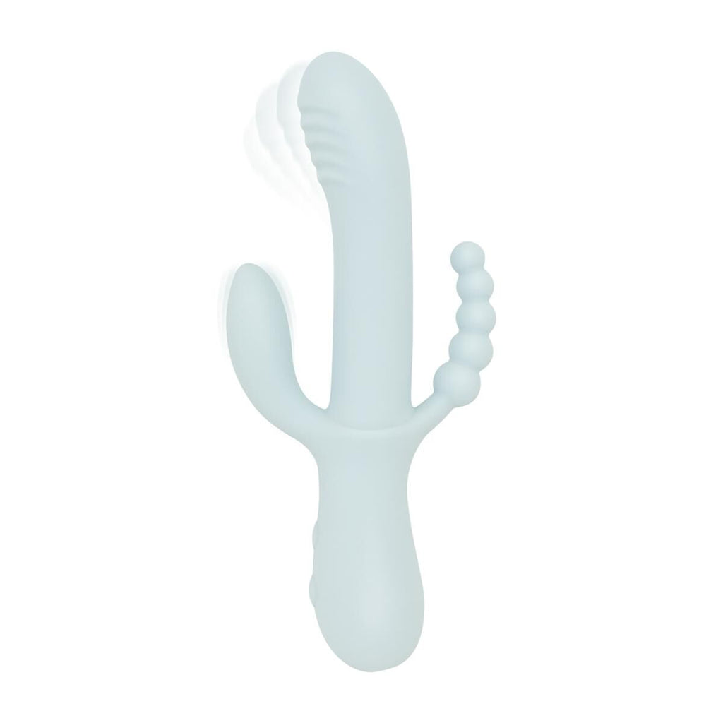 Вібратор-кролик Good Vibes Only SAGE Triple Stimulation Vibe Soft Silicone