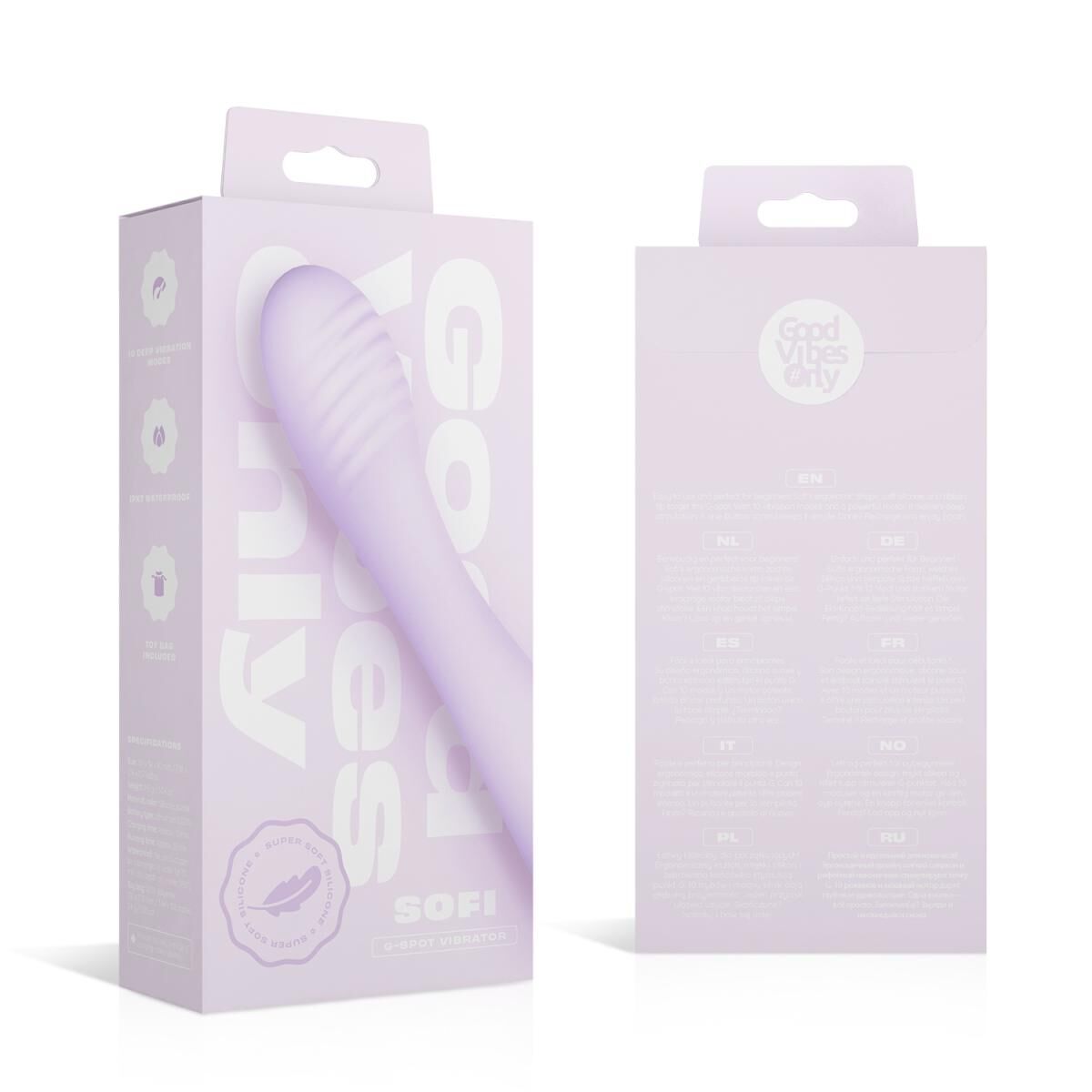 Вібратор Good Vibes Only SOFI G-Spot Vibrator Soft Silicone