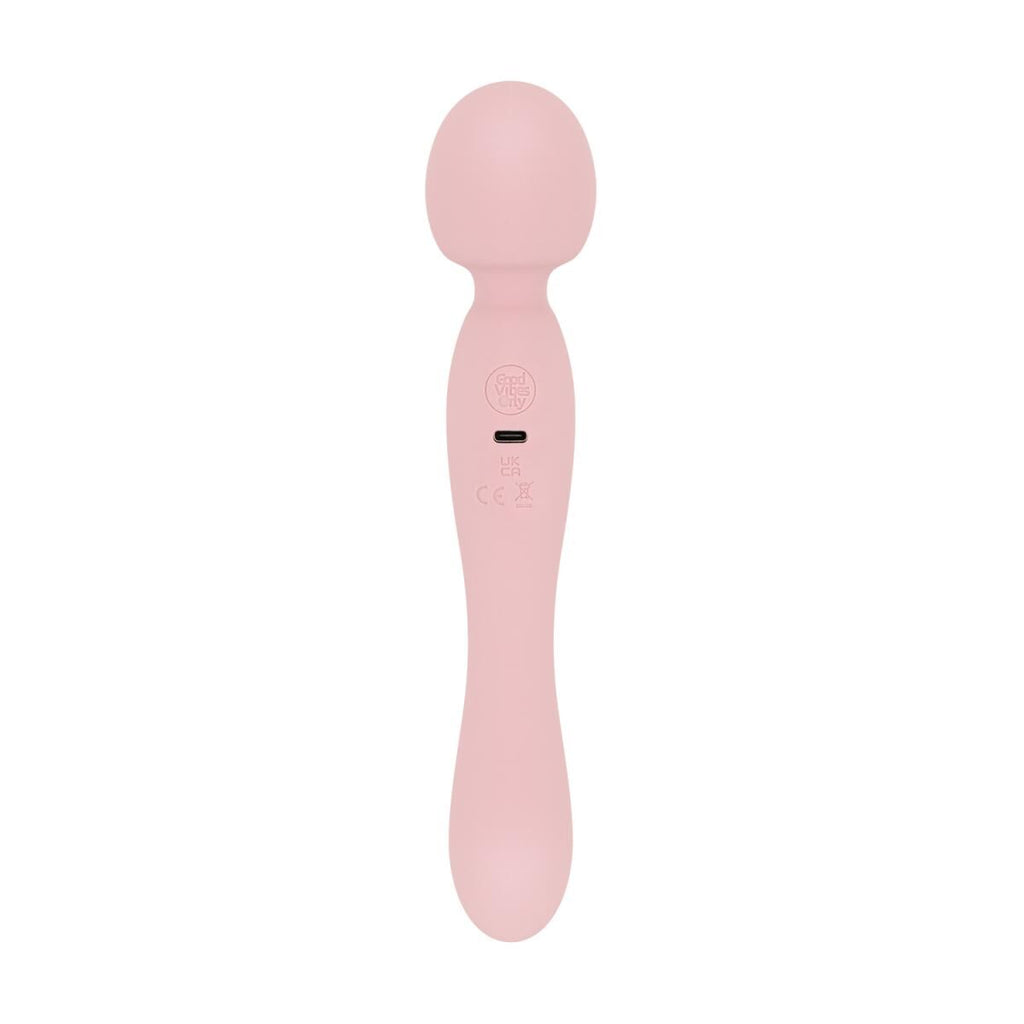 Вібромасажер Good Vibes Only SIMI Double-Sided Wand Vibrator Soft Silicone