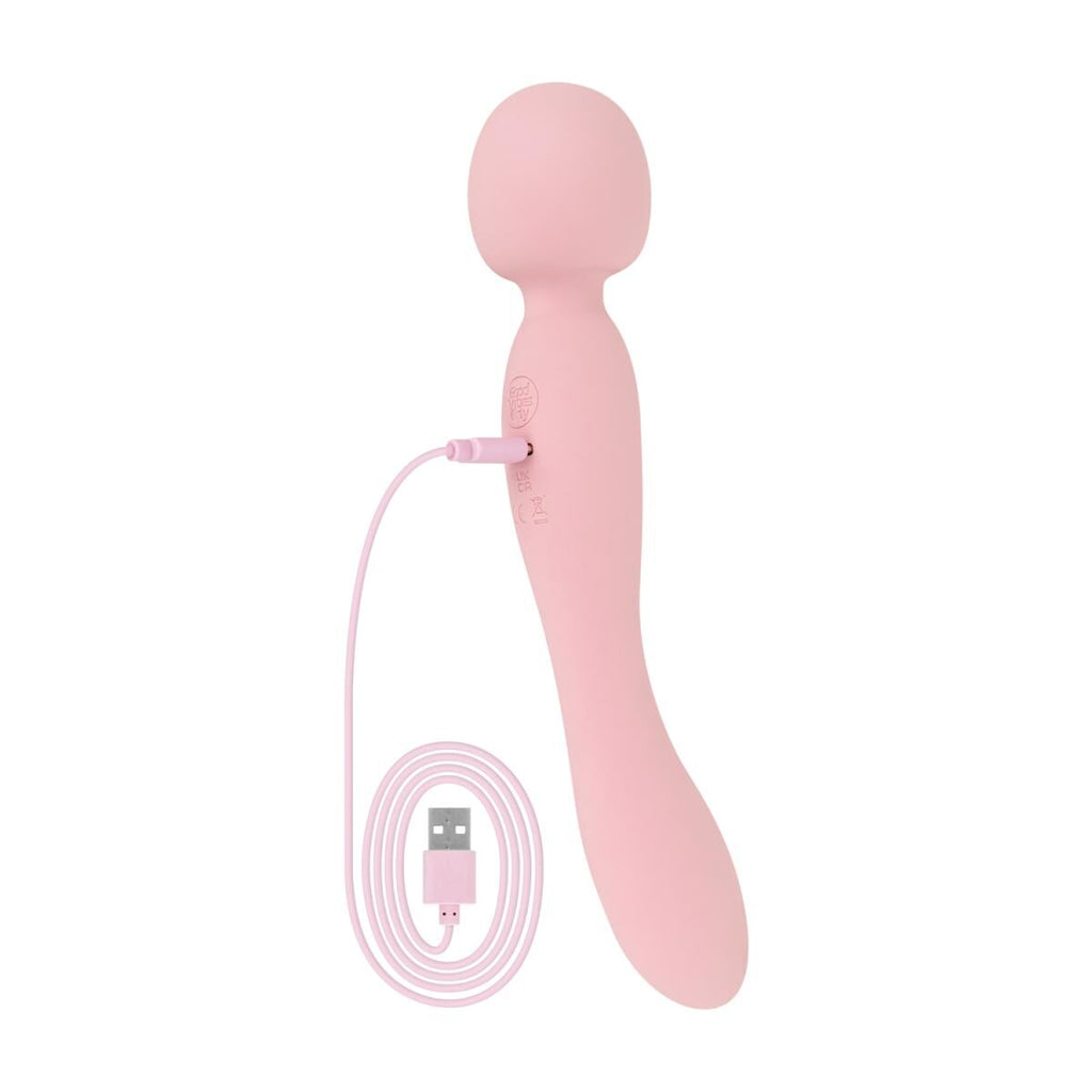 Вібромасажер Good Vibes Only SIMI Double-Sided Wand Vibrator Soft Silicone