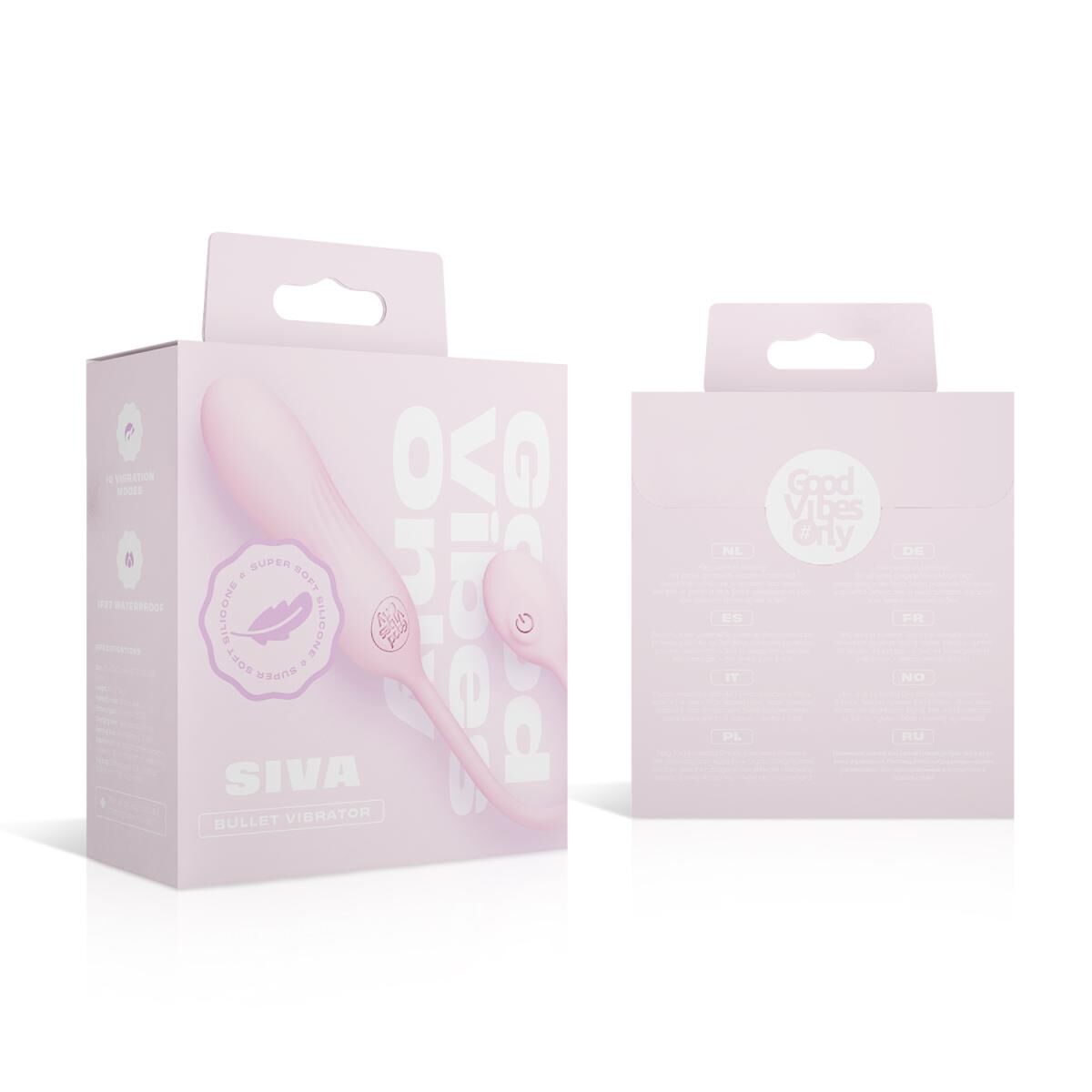 Віброяйце Good Vibes Only SIVA Bullet Vibrator Soft Silicone