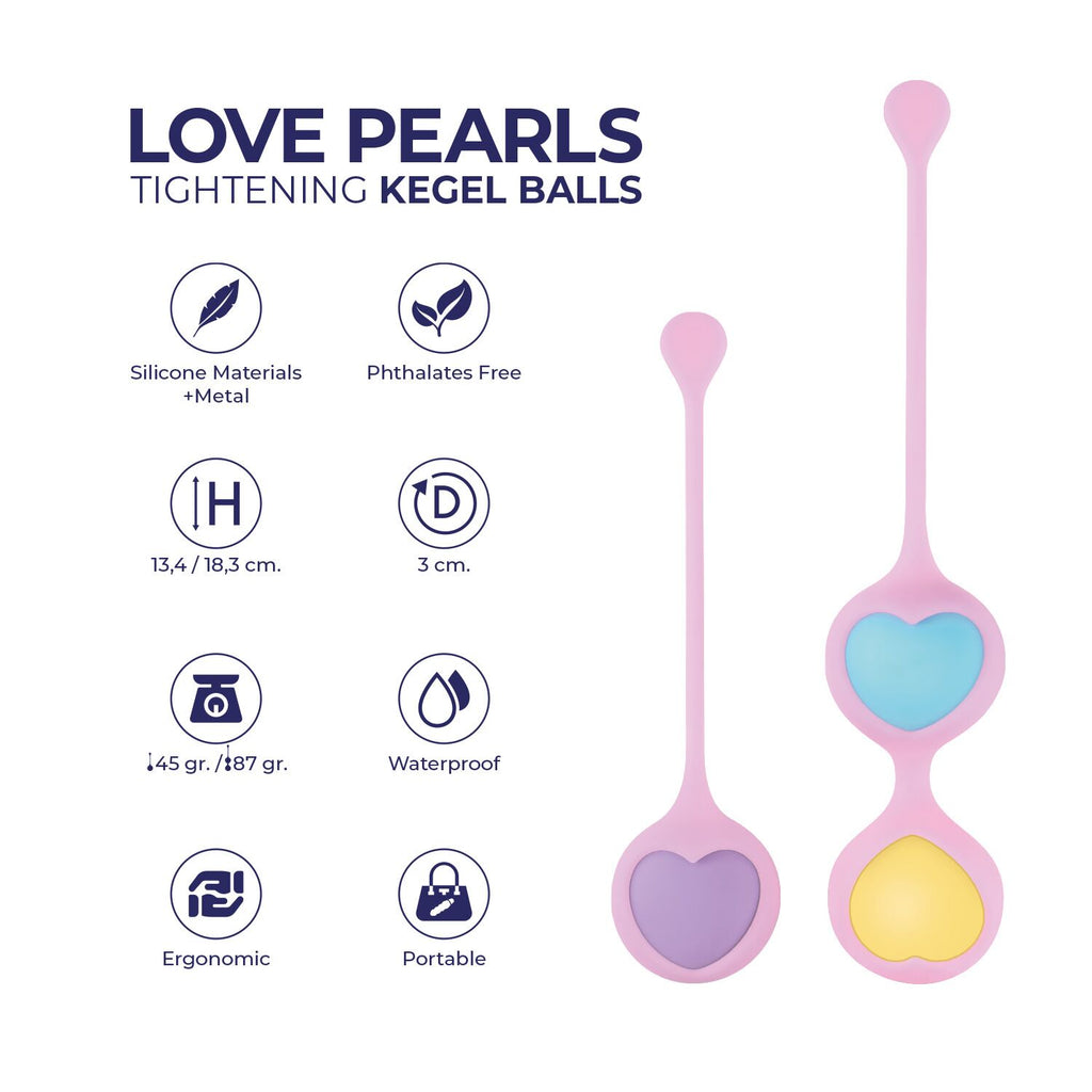 Вагінальні кульки Wooomy Love Pearls