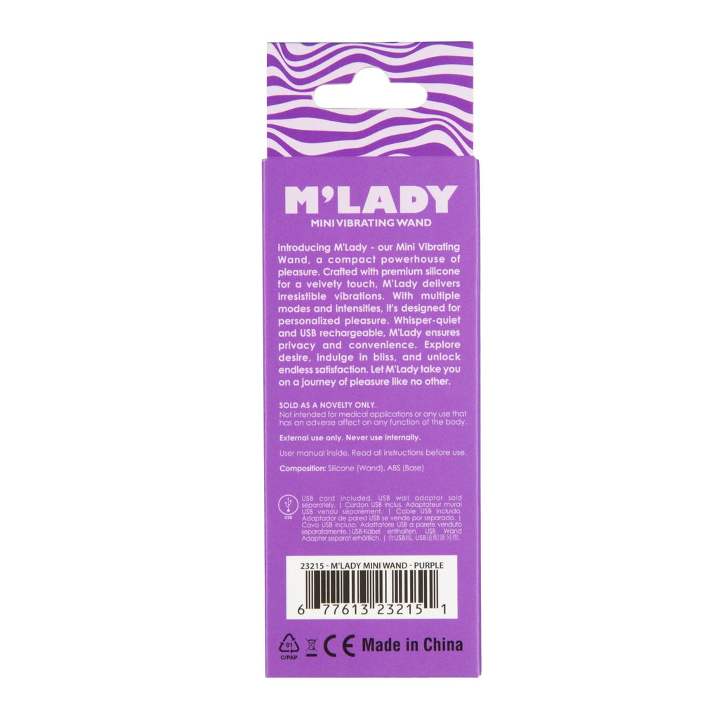 BMS Вібромасажер M’Lady Mini Vibrating Wand