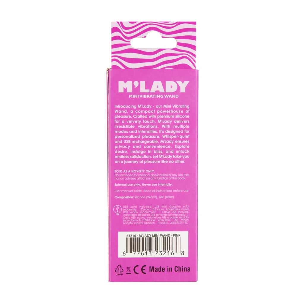 BMS Вібромасажер M’Lady Mini Vibrating Wand