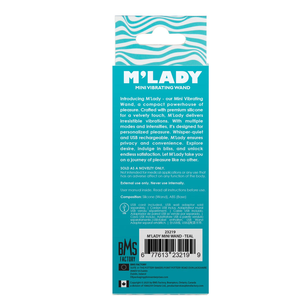 BMS Вібромасажер M’Lady Mini Vibrating Wand
