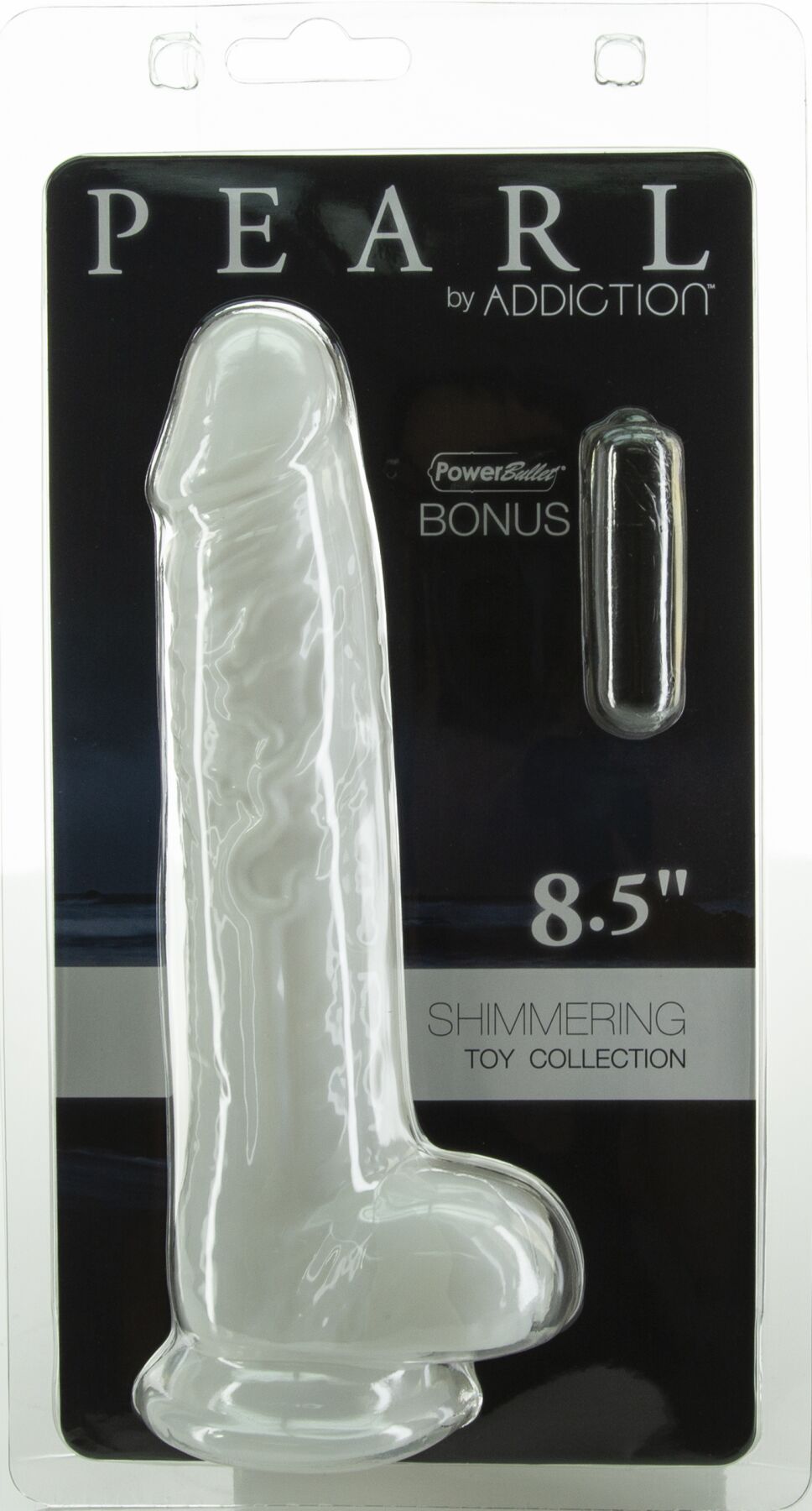 Фалоімітатор ADDICTION Pearl 8.5 Dildo with Balls