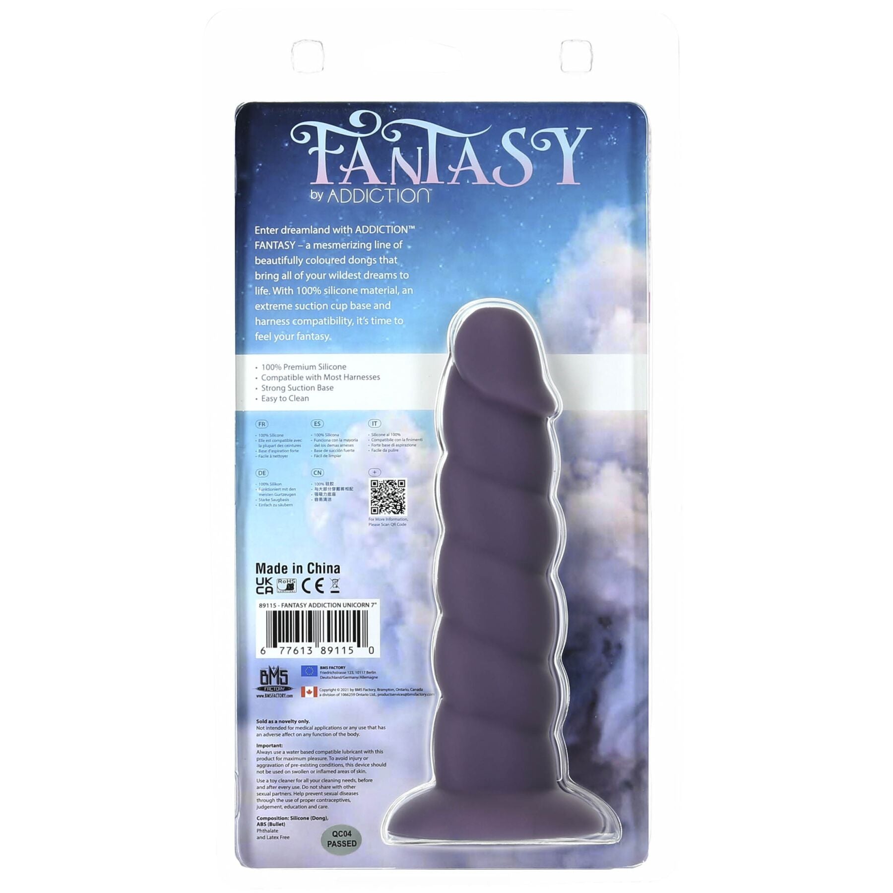 Фалоімітатор Fantasy by Addiction Unicorn Dildo 7