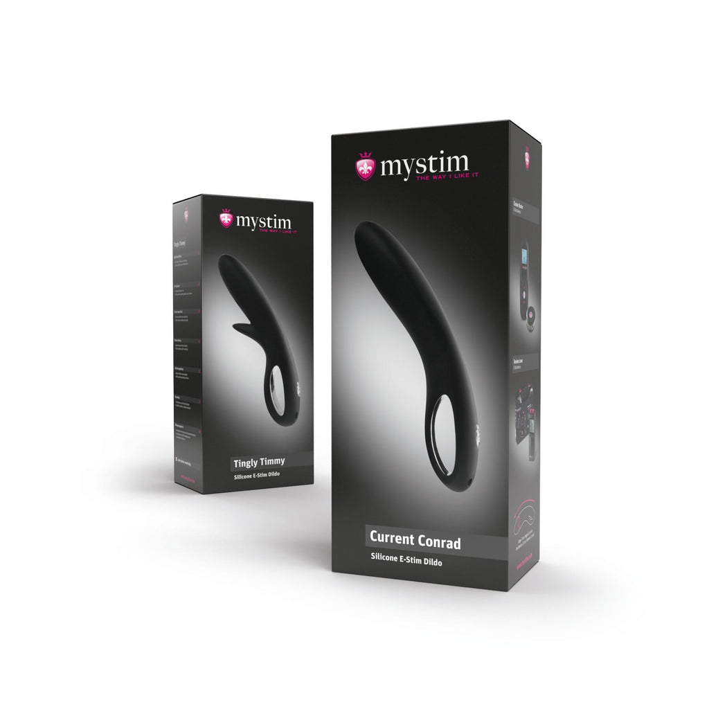 Силіконове ділдо Mystim Current Conrad для