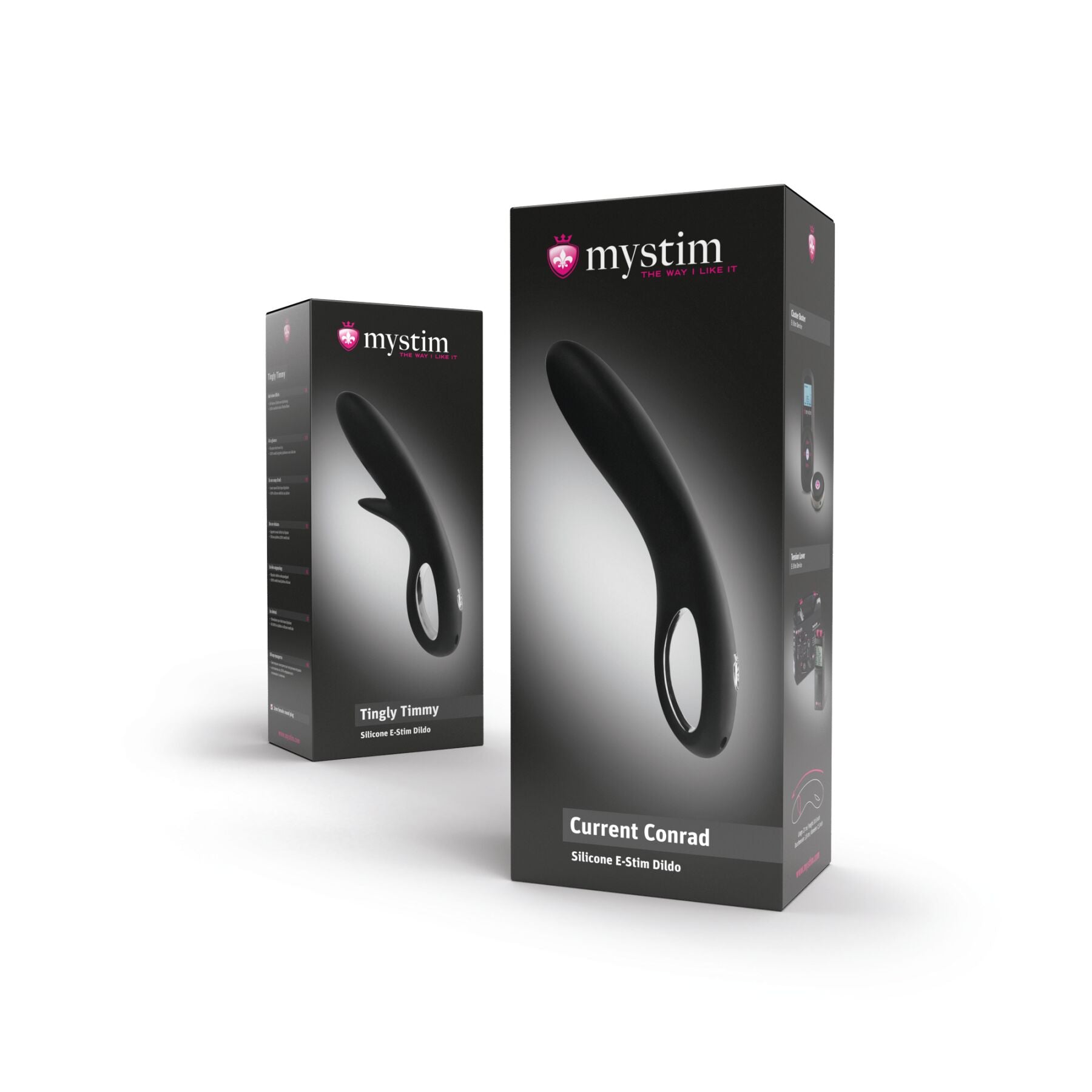 Силіконове ділдо Mystim Current Conrad для