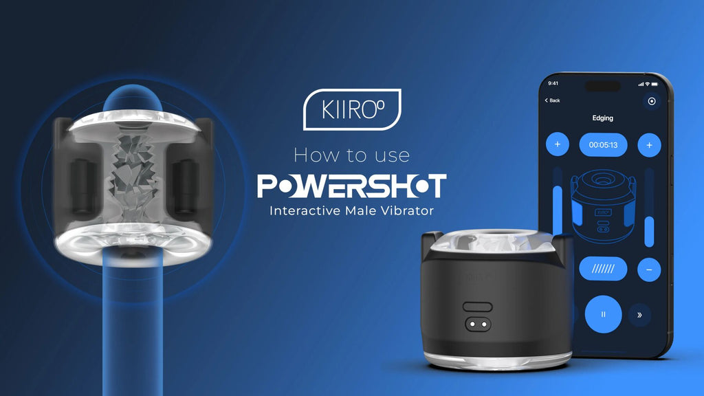 Інтерактивний мастурбатор 2в1 з вібрацією KIIROO PowerShot