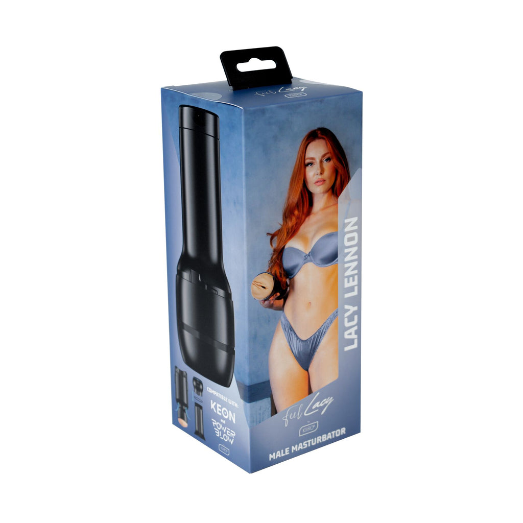 Мастурбатор Kiiroo Feel Lacy Lennon PBC, сумісний з PowerBlow и Keon