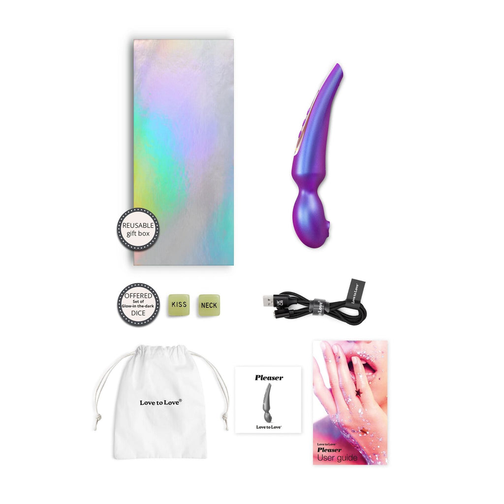 Стимулятор для клітора Love To Love Pleaser Iridescent Night