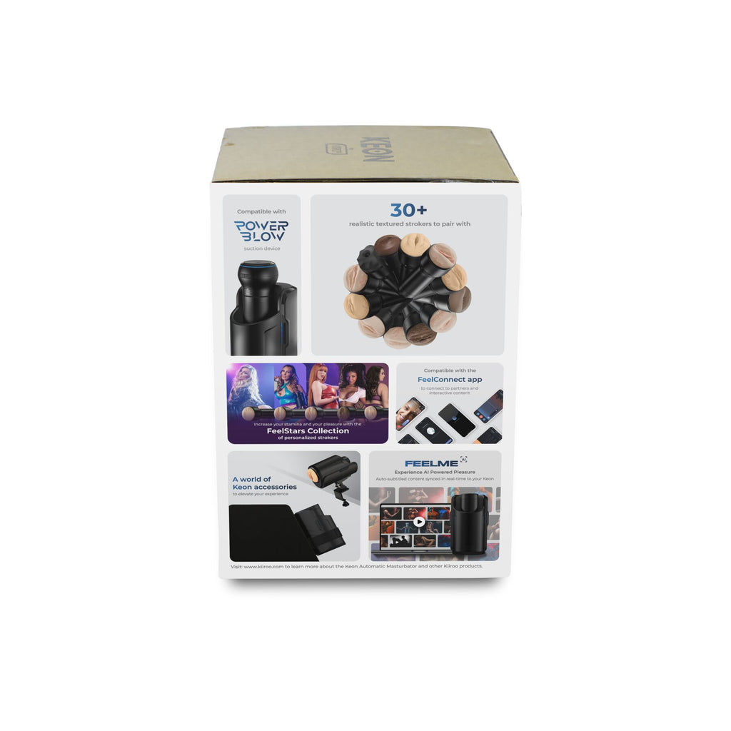 Інтерактивна секс-машина для чоловіків Kiiroo Keon Wi-Fi Combo Set
