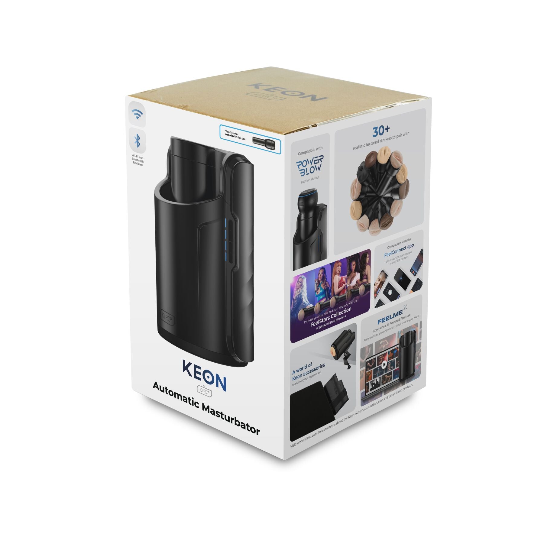 Інтерактивна секс-машина для чоловіків Kiiroo Keon Wi-Fi Combo Set