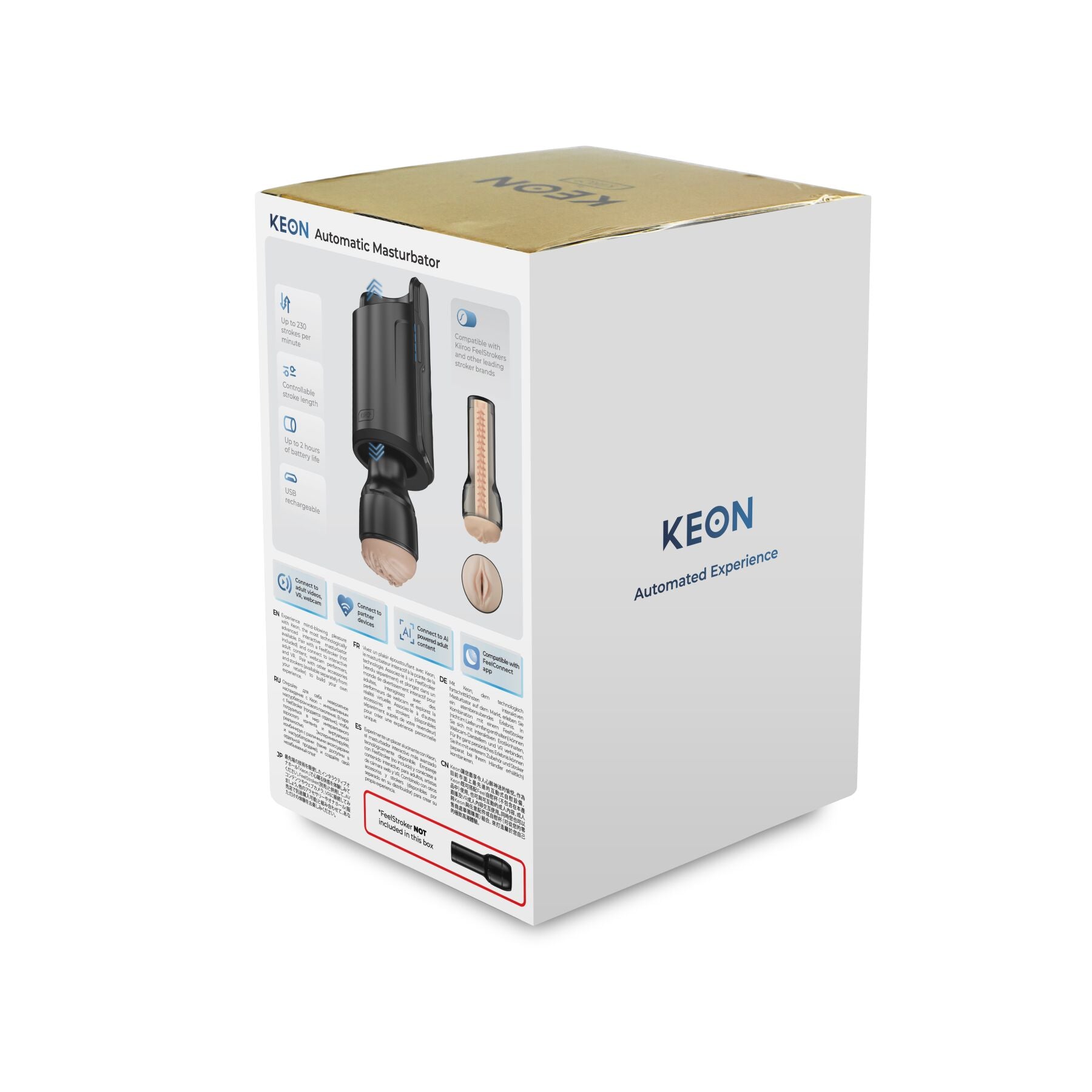 Інтерактивна секс-машина для чоловіків Kiiroo Keon Wi-Fi