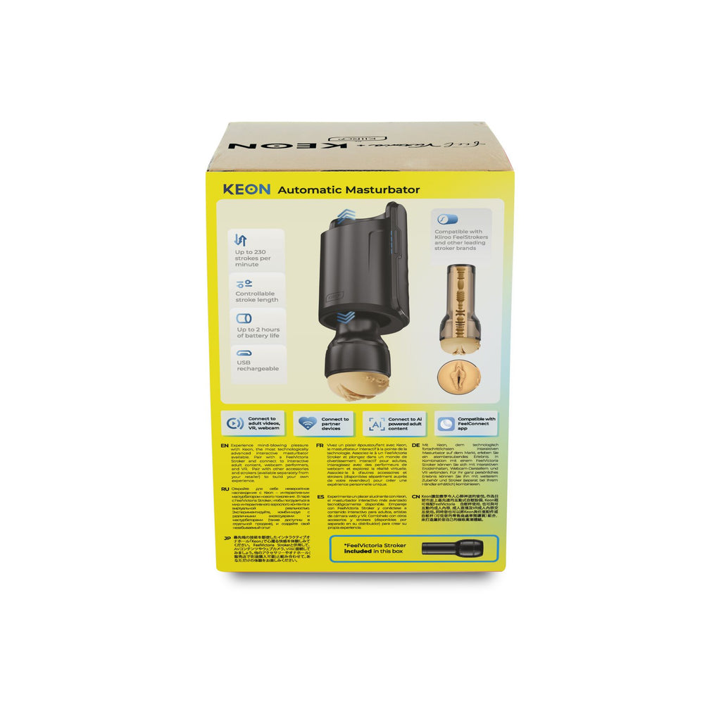 Інтерактивна секс-машина для чоловіків Kiiroo Keon Wi-Fi Combo Set