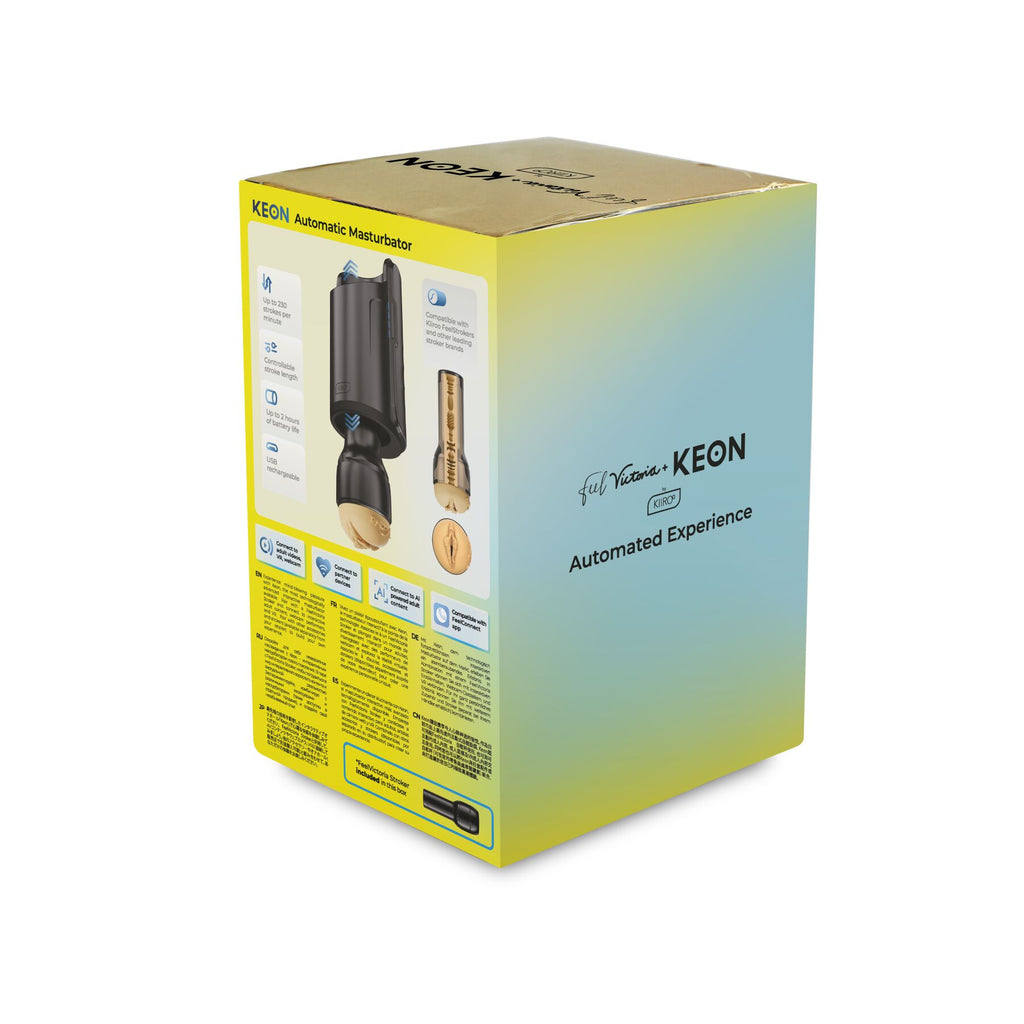 Інтерактивна секс-машина для чоловіків Kiiroo Keon Wi-Fi Combo Set