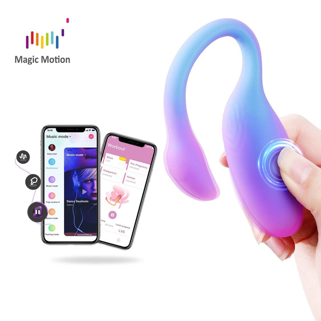 Смарт-віброяйце Magic Motion Flamingo Max 2 в 1 віброяйце та тренажер Кегеля
