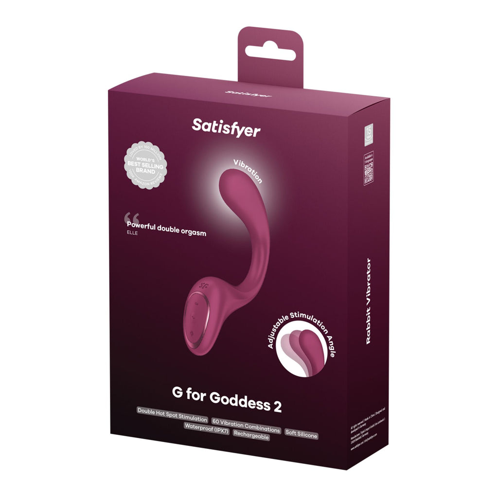 Вагінально-кліторальний вібратор Satisfyer G for Goddess 2