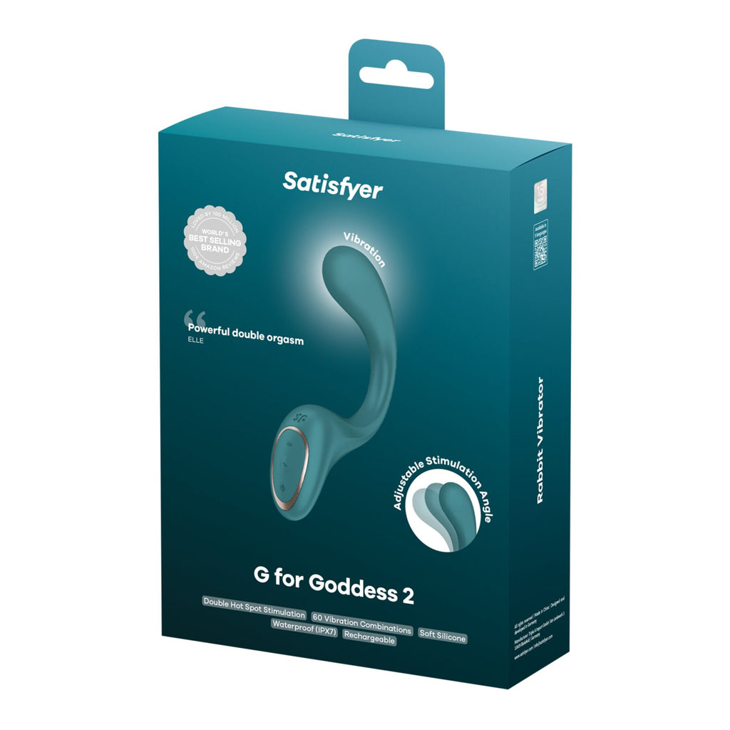 Вагінально-кліторальний вібратор Satisfyer G for Goddess 2