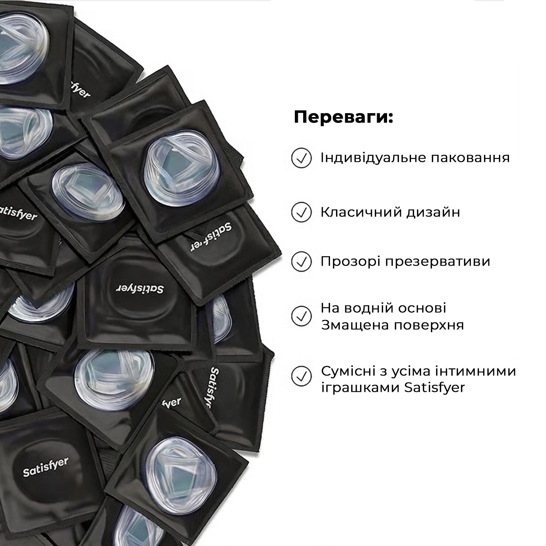 Презервативи Satisfyer Premium Condoms 64 мм