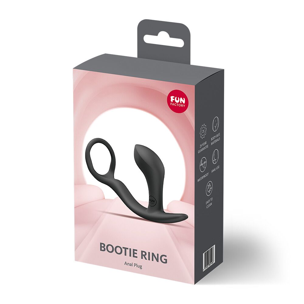 Анальна пробка з ерекційним кільцем Fun Factory BOOTIE RING
