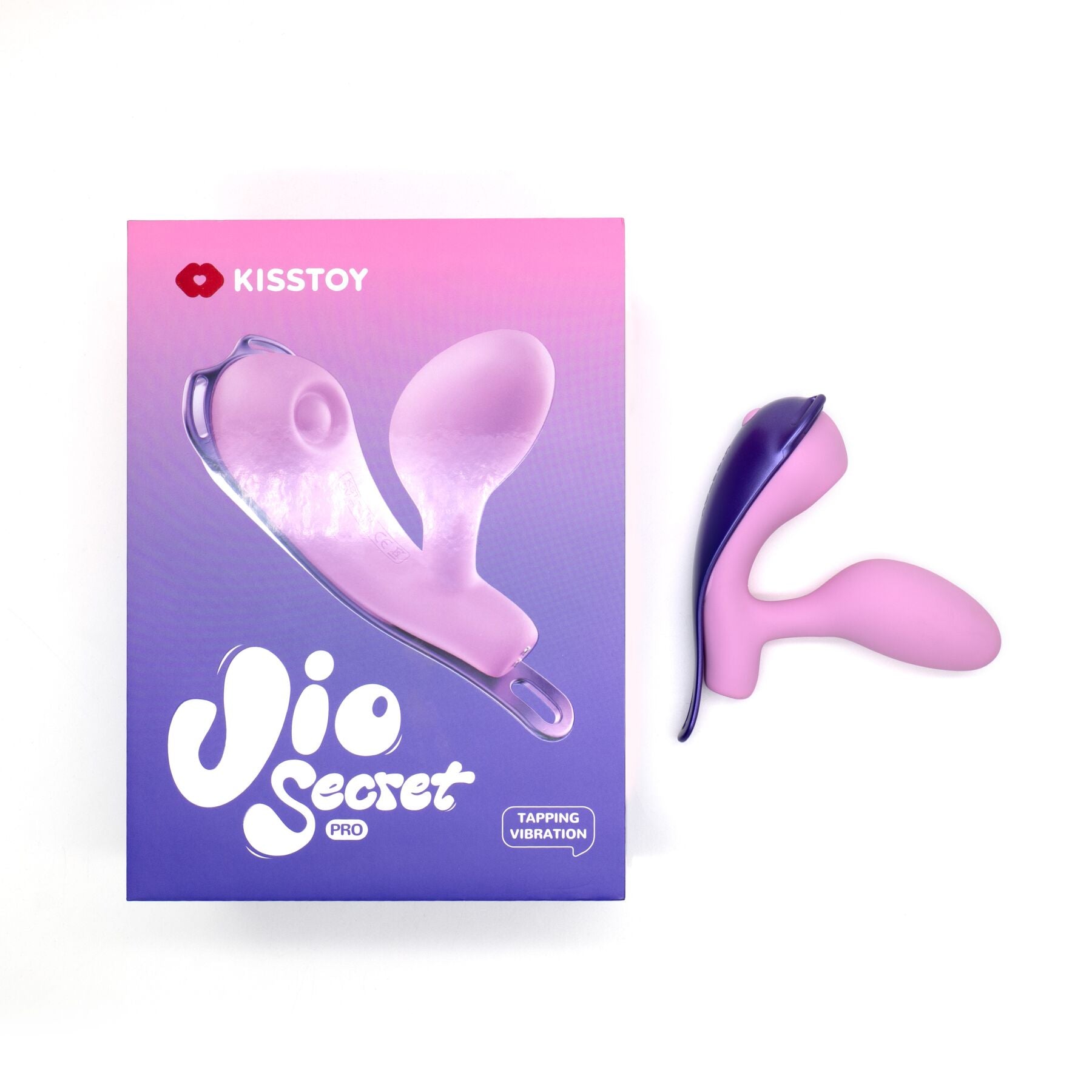 Смарт-віброяйце зі стимуляцією клітора KISSTOY Viosecret Pro