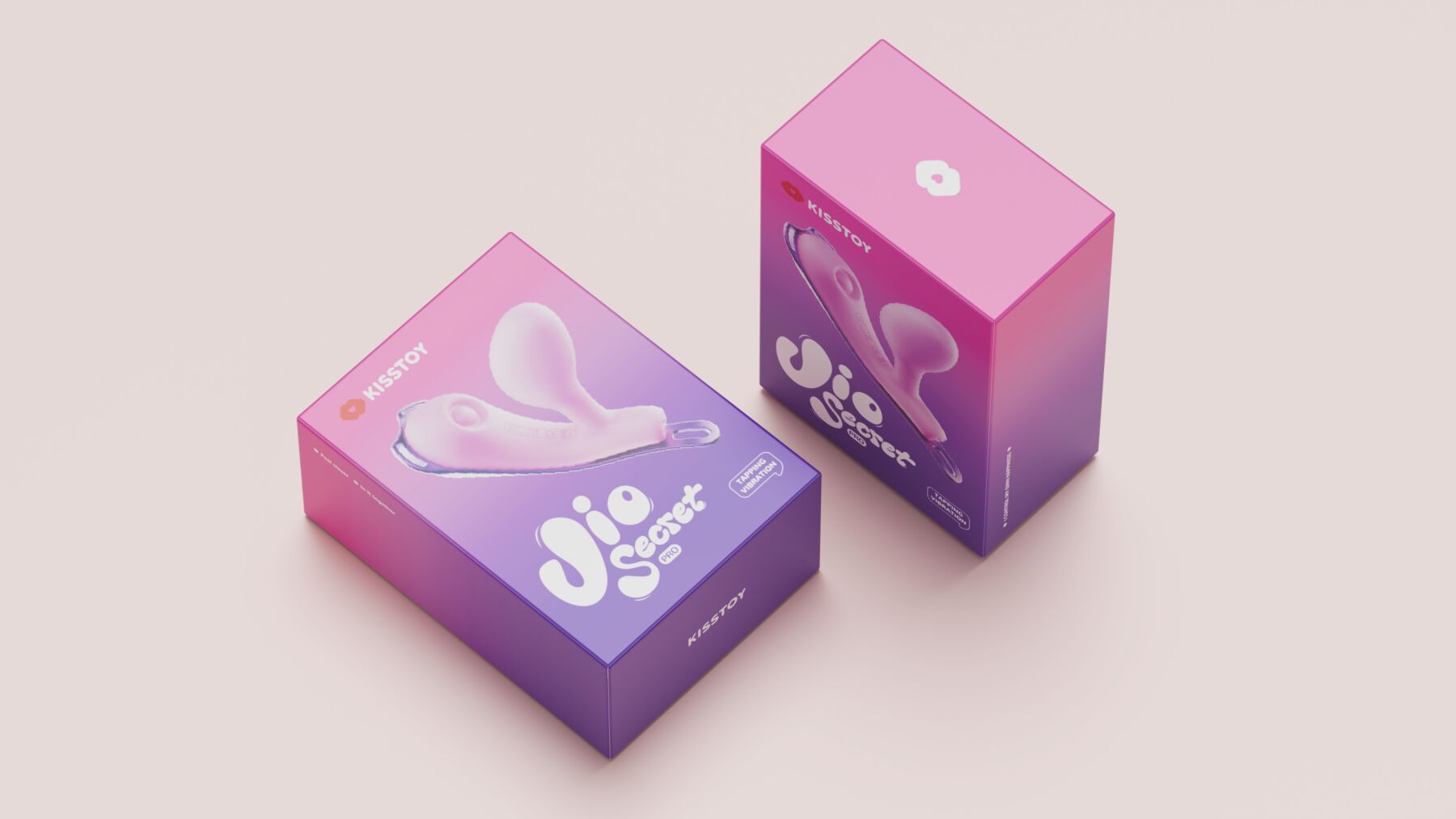 Смарт-віброяйце зі стимуляцією клітора KISSTOY Viosecret Pro