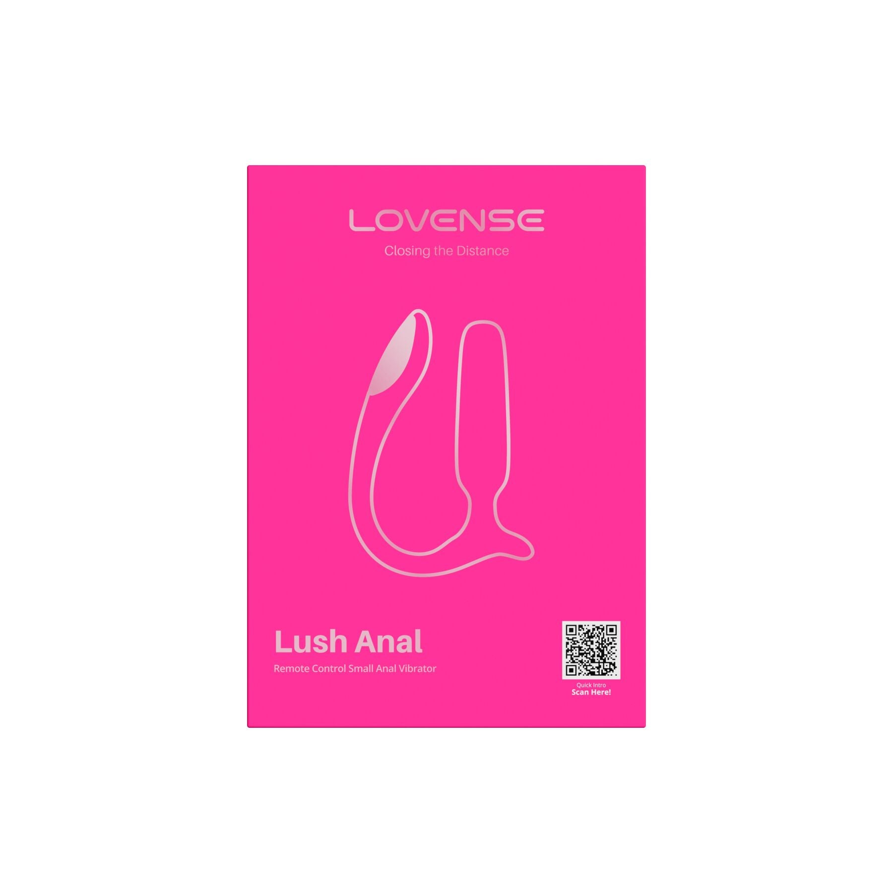 Анальна смарт-вібропробка Lovense Lush Anal