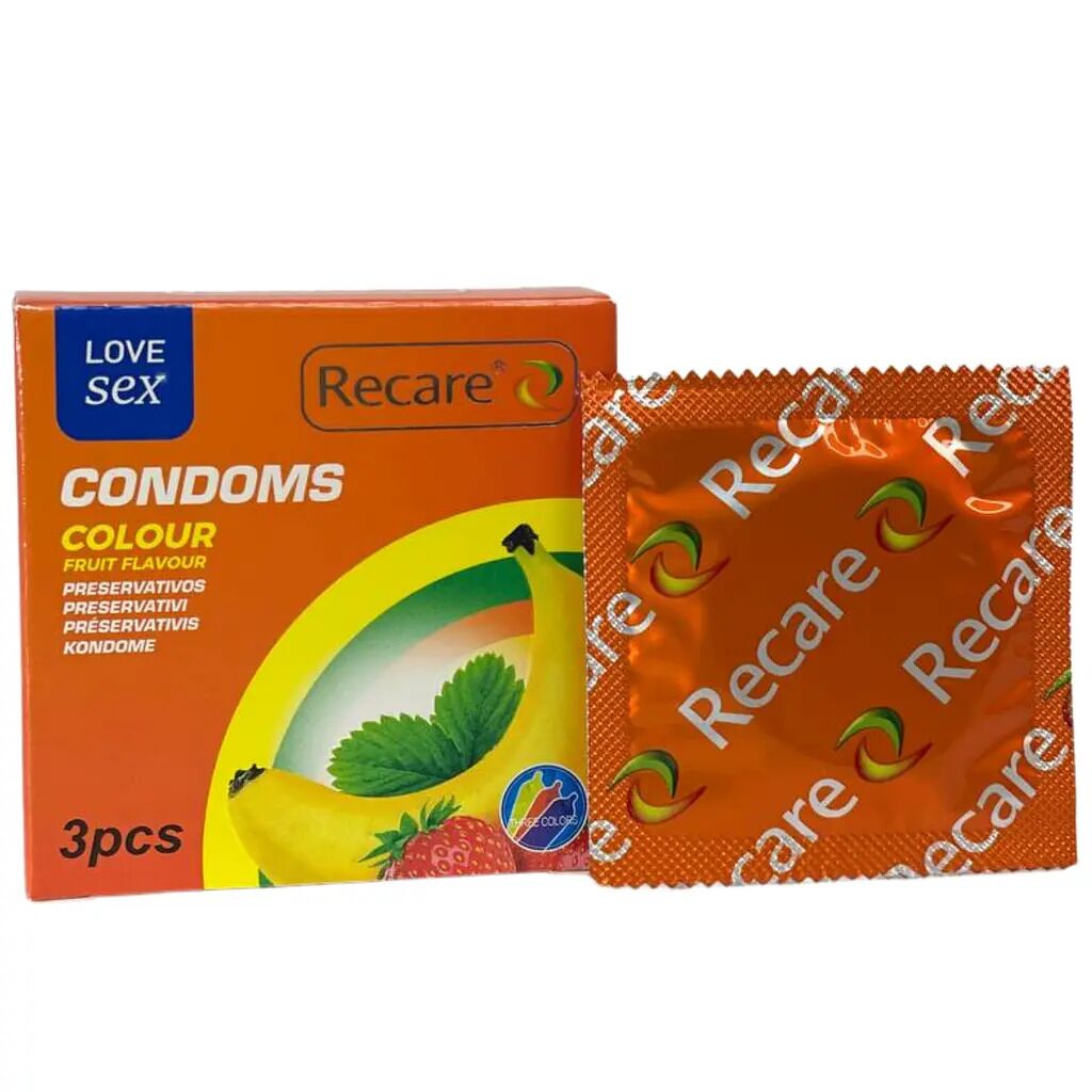 Презервативи Recare Color Fruit Flavour Condoms