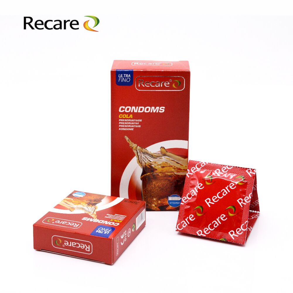 Презервативи Recare Cola Dotted&Ribbed Condoms