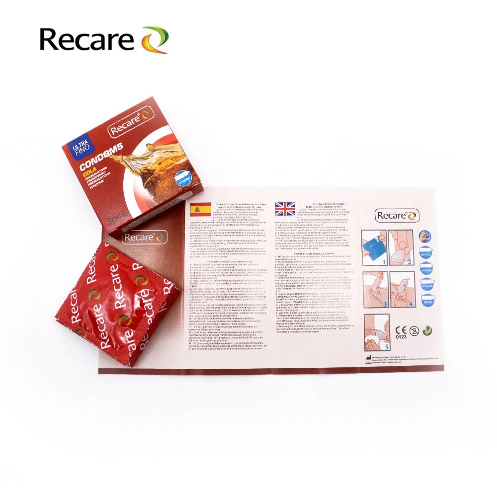 Презервативи Recare Cola Dotted&Ribbed Condoms