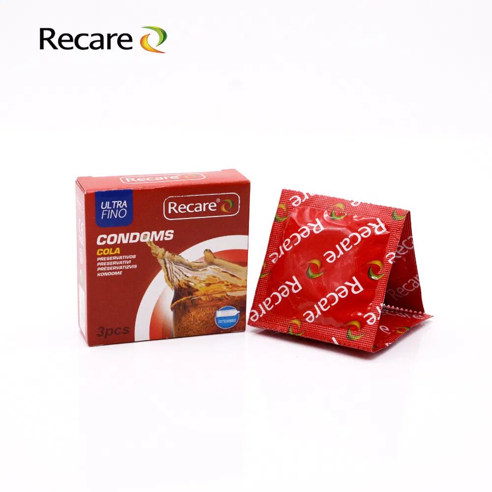 Презервативи Recare Cola Dotted&Ribbed Condoms