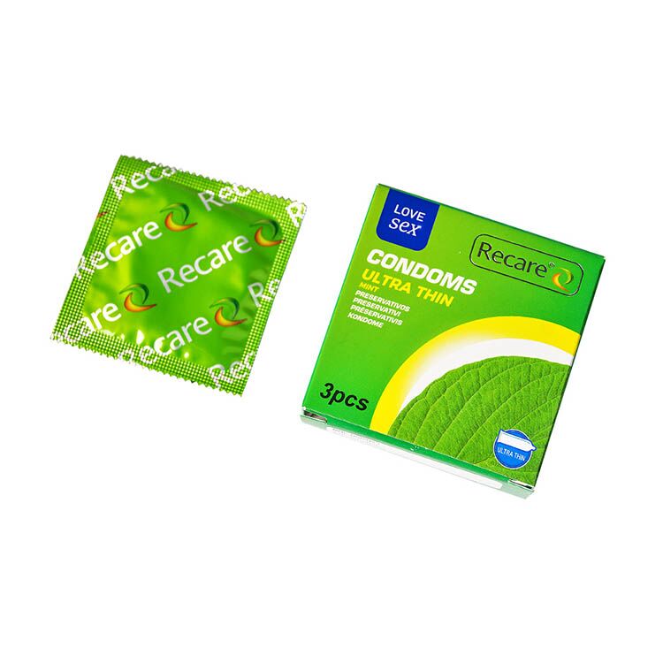 Презервативи Recare Ultra Thin Mint Condoms 3