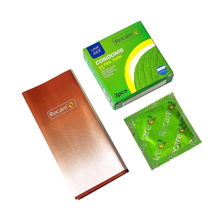 Презервативи Recare Ultra Thin Mint Condoms 3